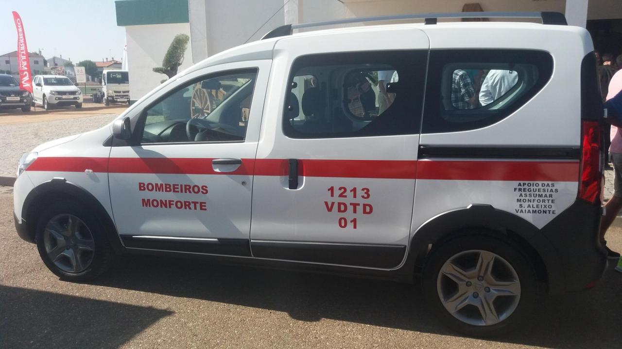 Entrega e bênção de novo veículo aos B.V. Monforte